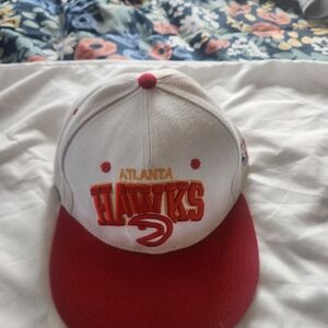 Mitchell & Ness Red and White Cap
